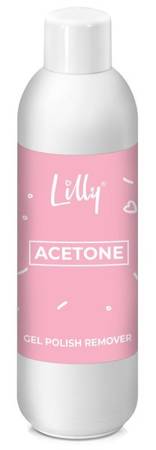 Lilly Aceton kosmetyczny 1000 ml + waciki bezpyłowe 20 szt. 